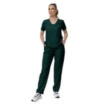 Scrub Feminino Verde Escuro - Dana Jalecos