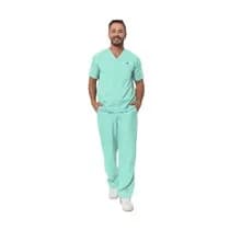 Scrub Masculino Verde Claro - Dana Jalecos