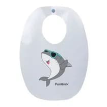 Babador Infantil Tubarão - Funwork