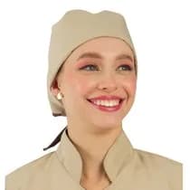 Gorro Dupla Face Marrom e Nude - Funwork