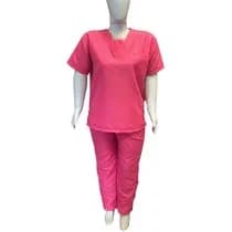 Pijama Cirúrgico Privativo Basic Rosa - CASA MENTA