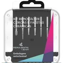 Kit Pontas Diamantadas para Remoção de Coroas e Facetas Cerâmicas 6unid.