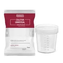 Coletor Universal Descartável 70ml - Farmax