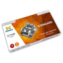 Kit Bráquete de Aço Standard Edgewise 0,018