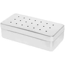 Estojo para Esterilização Inox 18x8x5cm Perfurado Econox - Fami