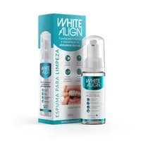 Espuma White Align para Limpeza de Alinhadores Ortodônticos Menta