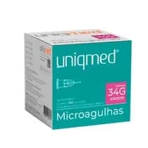 Microagulhas 34G X 4mm
