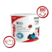 Pano Multiuso X60 Rolo Jumbo 27,2x30,1cm - Wypall