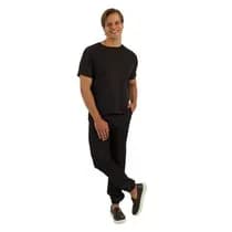 Pijama Cirúrgico Masculino Versatile Preto - FunWork