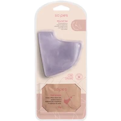 Meia Calcanhar Soft Gel Pacote com Par