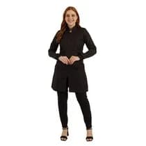 Jaleco Feminino Versatile Preto