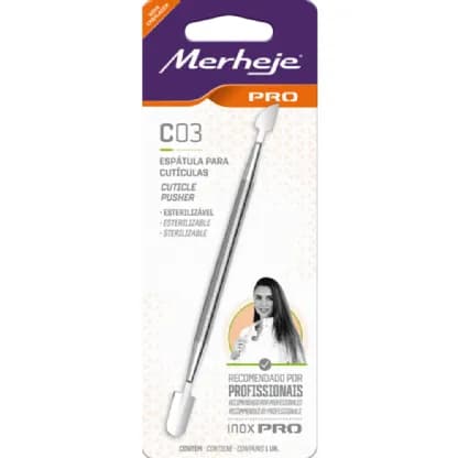 Espátula Inox Para Unhas Profissional C/ 1UN 20010153