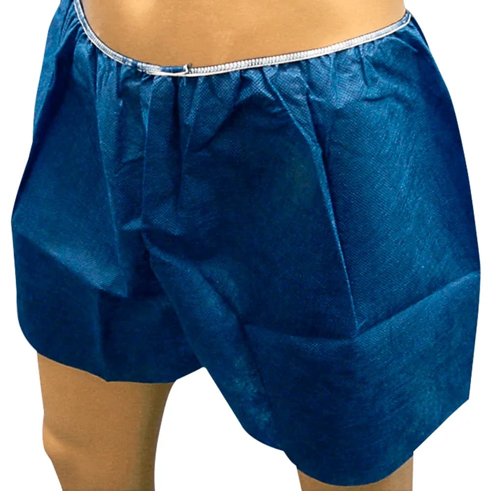 Shorts Pj GR50 Tamanho G c/25 unidades Azul Marinho