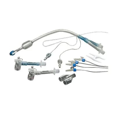 Sonda Endobronqueal Duplo Lúmen, PVC , COM Gancho de Carina (tipo Carlens) da Electroplast - Unidade