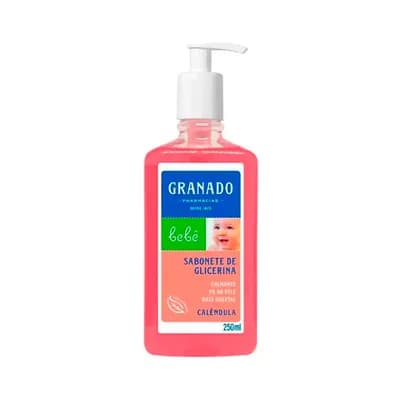 Sabonete Líquido para Bebê de Glicerina, Calêndula de 250ml da Granado - Unidade