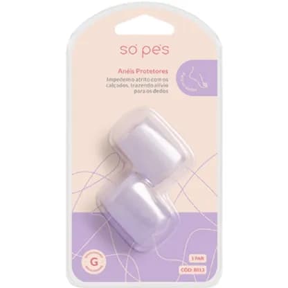 Anéis Protetores Gel Tamanho G pacote com 1 Par