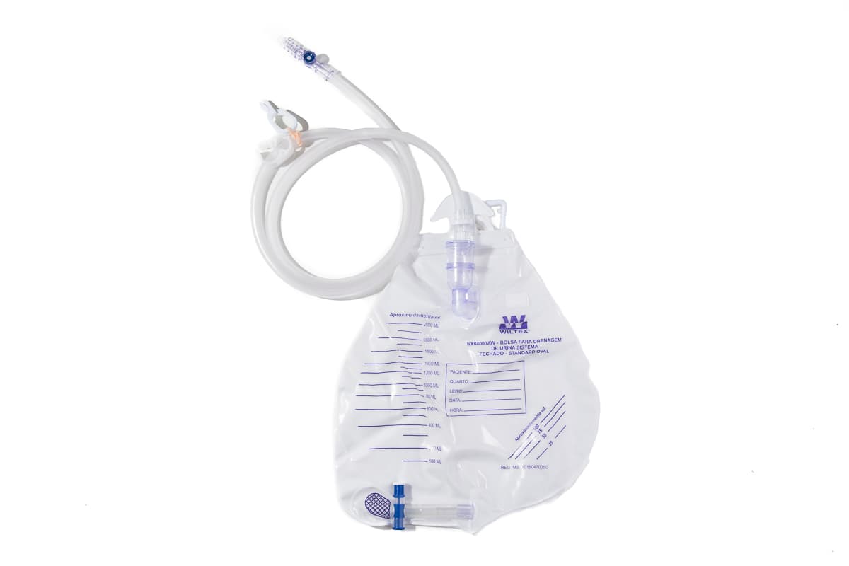 Bolsa Urina Sistema Fechado Standard Oval Wiltex