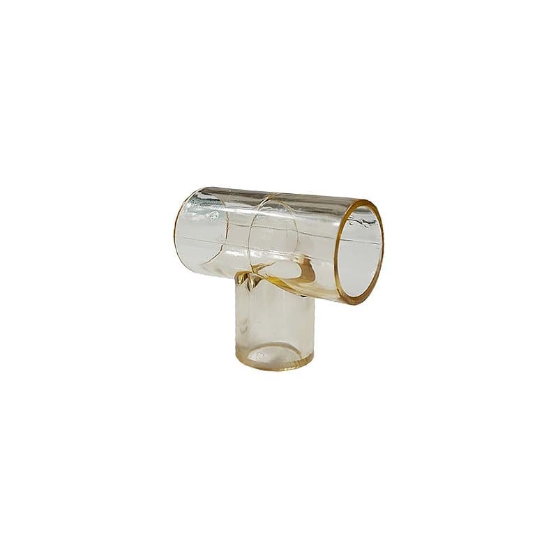 Conector T 22 x 22 x 15mm para Circuito de Ventilação Mecânica da Ventcare - Unidade