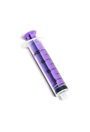 Seringa Enteral ENFit Safer 20ml com Tampa- Uso Único e Seguro