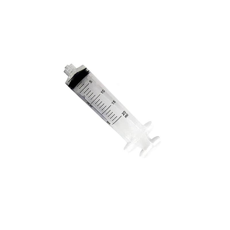 Seringa Hipodérmica Estéril de 20ml, Uso Único com Bico Luer Lock, Sem Agulha da SR - Unidade