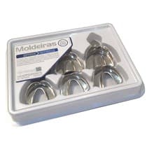 Moldeira Lisa Adulto Inox Para Desdentado - Bio-Art