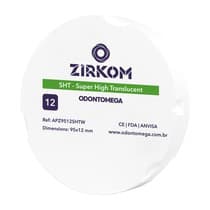 Disco de zircônia ZirkOM ZZ SHT 12mm - OdontoMega
