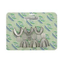 Moldeira Total Perfurada Adulto em Inox - Tecnodent