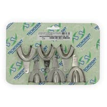 Moldeira Total Lisa Infantil em Inox - Tecnodent