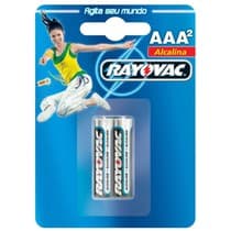 Pilha Alcalina Palito AAA - Rayovac