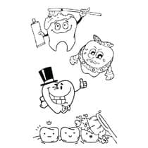 Pinte e Brinque - Dental Kids