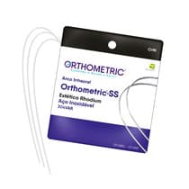 Arco de Aço CrNi Estético Rhodium Retangular - Orthometric