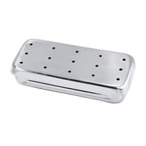 Estojo de Inox Perfurado 12x5x2cm - Golgran