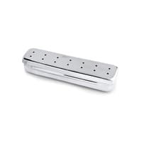 Estojo Inox Perfurado 18x4x3cm - Golgran