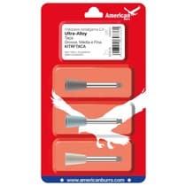 Polidor de Amálgama Ultra Alloy Kit CA - American Burrs