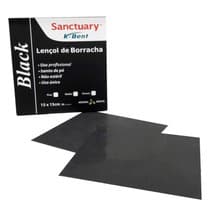 Lençol de Borracha Sanctuary 15x15cm Preto 26unid. - K-Dent