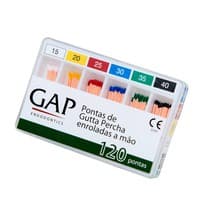 Venc 30/09/2026 Gutapercha Calibrada Nº 15-40 120Unid. - Dentsply Sirona