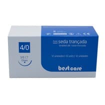 Fio de Sutura Seda Preta - Best Care