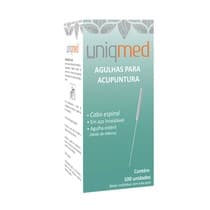Agulha para Acupuntura 0,25X50mm - Uniqmed