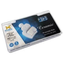 Kit Bráquete Cerâmico Ceramic Roth .022” - Morelli