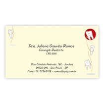 Cartão de Visita Dentinhos Subindo Fio - Dental Speed