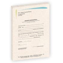 Atestado Eco Papel Reciclado Aquarela - Dental Speed
