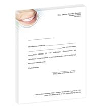 Carta de Comunicação Agradecimento Indicação Colega Class - Dental Speed
