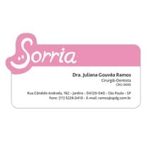 Cartão de Visita Sorria - Dental Speed