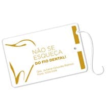 Cartão Fio Dental Dente Gold - Dental Speed