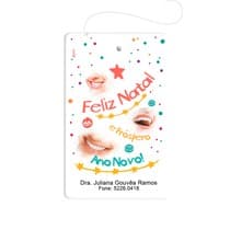 Cartão Fio Dental Natal Sorrisos - Dental Speed