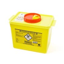 Coletor de Materiais Perfurocortantes Plástico Rígido 7L 1unid. - Descarpack
