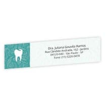Etiqueta Remetente Decorada - Dental Speed