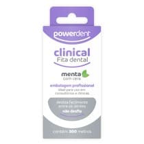 Fita Dental Encerado Menta 300m - Powerdent