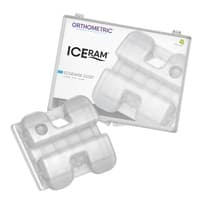 Bráquete Cerâmico Iceram Conjunto 5x5 - Edgewise 0,022'' - Orthometric
