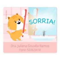 Ímã de Geladeira Cat - Dental Speed